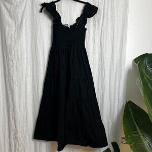Hill House Nap Dress Size S Black